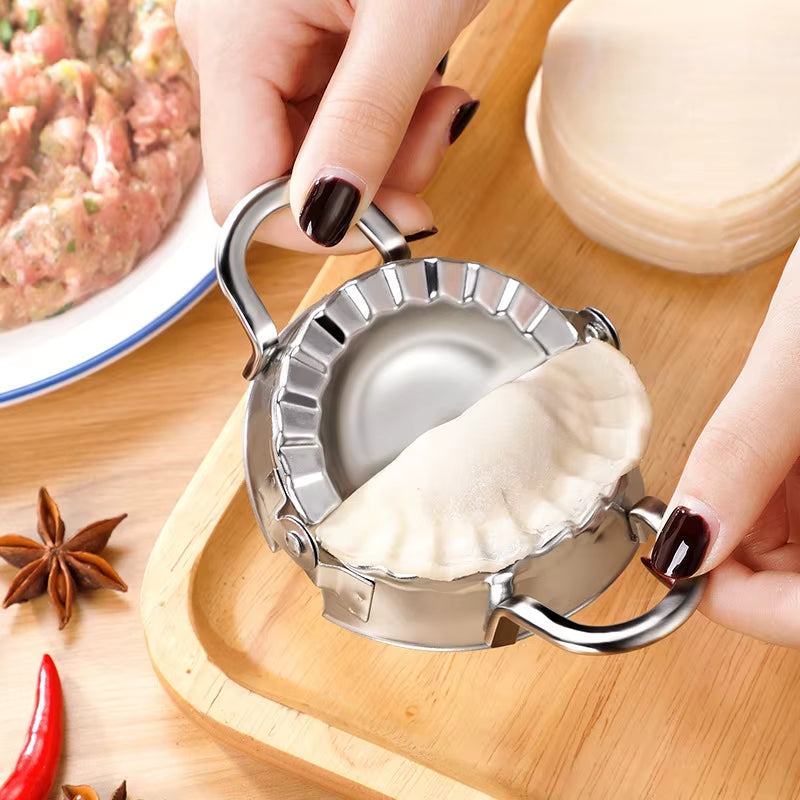Stainless Steel Dumpling Maker Mold Non-Stick Dumplings Machine Pies Pastry Pasta Tools Meat Spoon Kitchen Baking Accessories