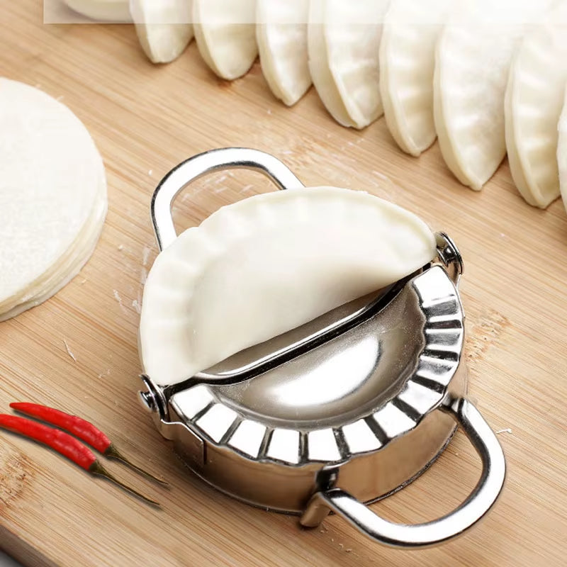 Stainless Steel Dumpling Maker Mold Non-Stick Dumplings Machine Pies Pastry Pasta Tools Meat Spoon Kitchen Baking Accessories