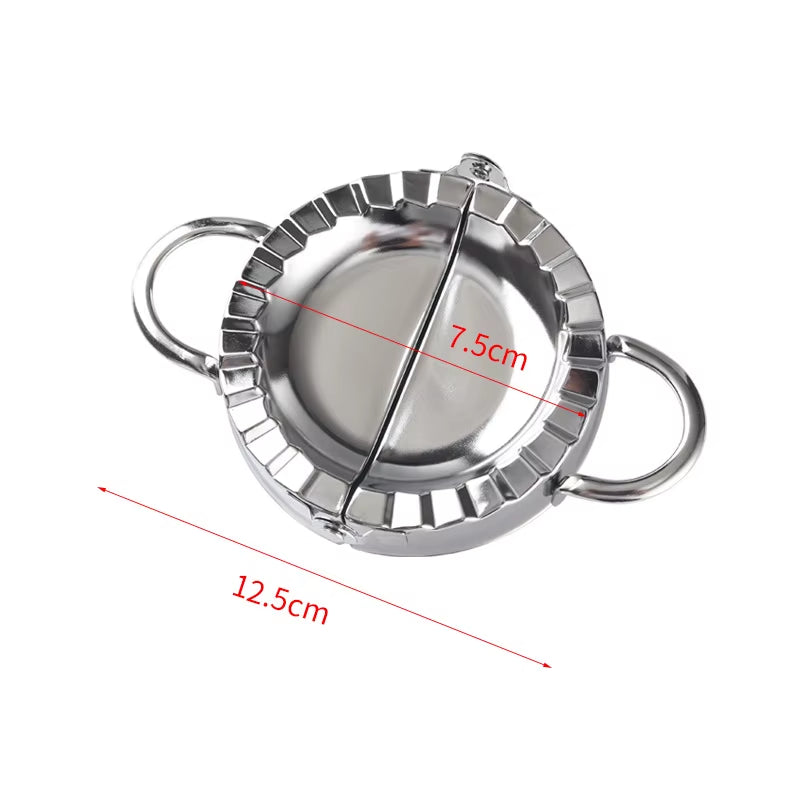Stainless Steel Dumpling Maker Mold Non-Stick Dumplings Machine Pies Pastry Pasta Tools Meat Spoon Kitchen Baking Accessories